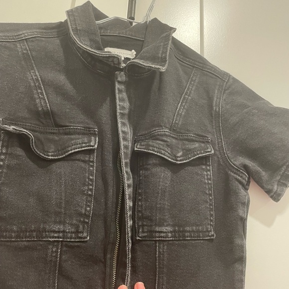 Good American Fit for Success Jumpsuit black denim size 2 - Picture 12 of 16